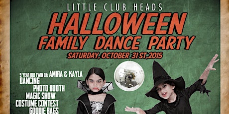 Little Club Heads Halloween Costume Party primary image