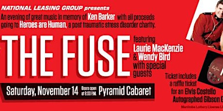The Fuse & Guests - Nov. 14th PTSD Fundraiser in Memory of Ken Barker primary image