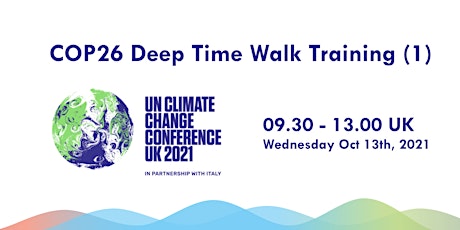 Deep Time Walk - COP26 Training Session 1