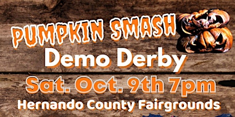Pumpkin Smash Demolition Derby primary image