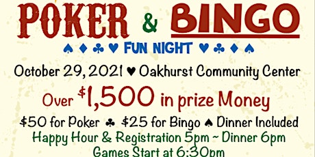 Poker & Bingo Fun Night primary image
