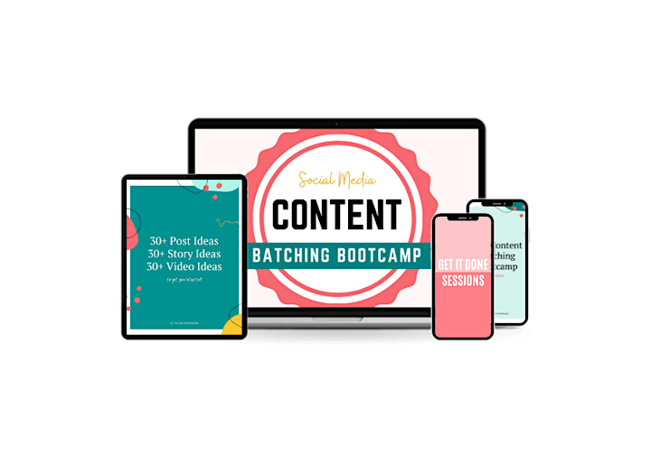 
		Social Media Content Batching Bootcamp image
