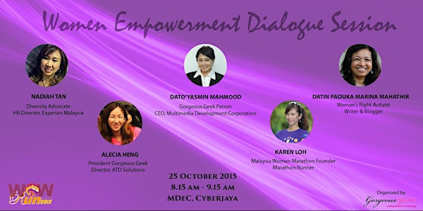 Women Empowerment Dialogue : Leadership @ WOW RUN Malaysia