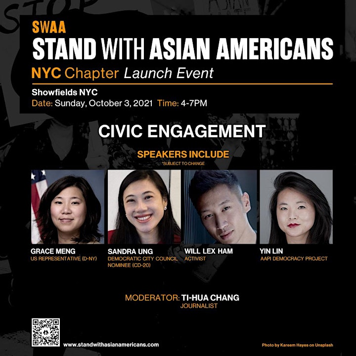 
		Stand with Asian Americans NYC Chapter Launch Even image
