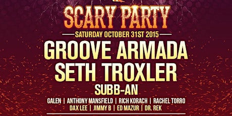 Scary Party - Tickets Available At The Door! primary image
