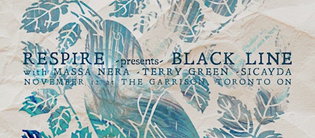 Respire 'BLACK LINE' Release w/ Massa Nera // Terry Green // Sicayda