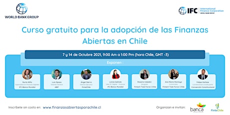 Imagen principal de Curso gratuito para la adopción de las Finanzas Abiertas en Chile