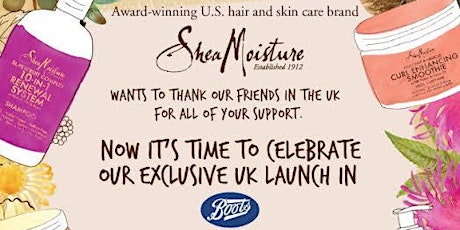 Shea Moisture UK Launch : Cocktail Party primary image