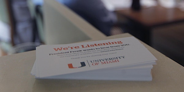 Listening Exercise with President Frenk