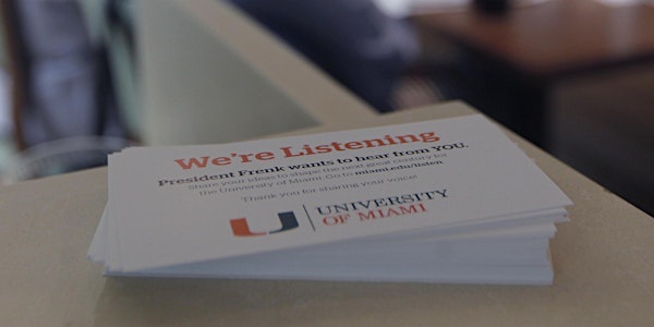 Listening Exercise with President Frenk