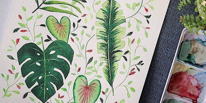 
		[Flaunt Your Leaves] Art Of Botanical Painting - On Demand Tutorial image

