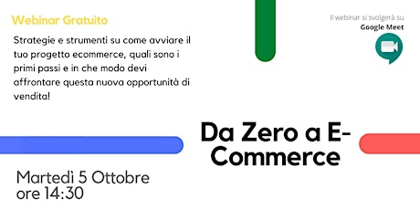 Immagine principale di Da zero a E-Commerce 