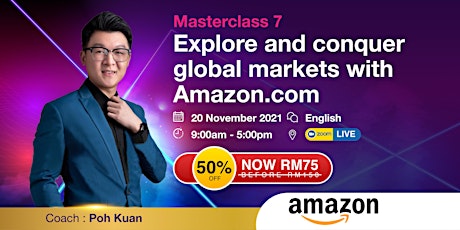 MC 7 - Explore and conquer global markets with Amazon.com primary image