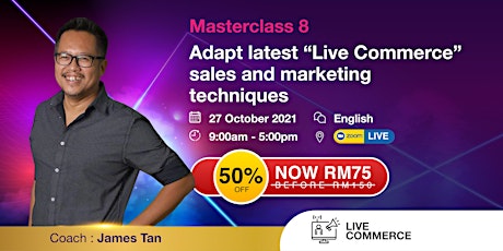 MC 8 - Adapt latest "Live Commerce" sales and marketing techniques primary image