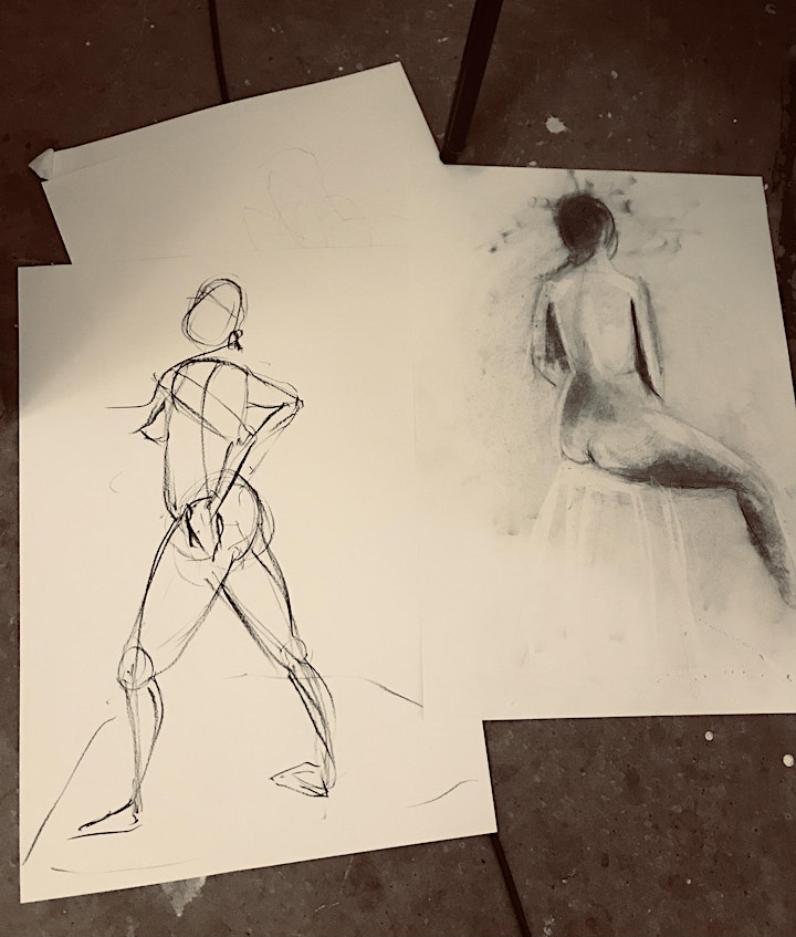 Life drawing in Leeds with Tessa Houghton- 6 week course image