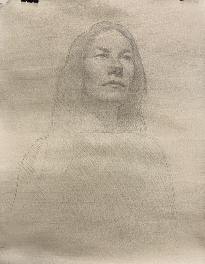 
		Weekly Thursday evening portrait drawing/painting drop in sessions image
