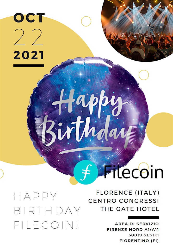 Immagine Happy Birthday Filecoin