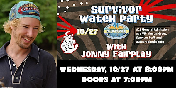 Survivor Watch Party with Jonny Fairplay