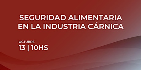 Imagen principal de Seguridad Alimentaria en la Industria Cárnica