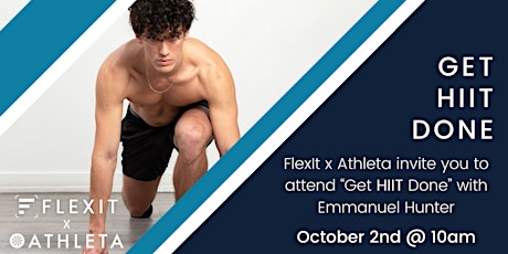 Free HIIT Workout with FlexIt and Athleta primary image