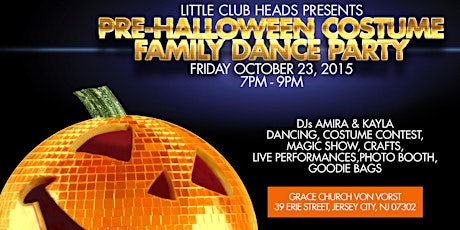 Little Club Heads Pre-Halloween Party primary image
