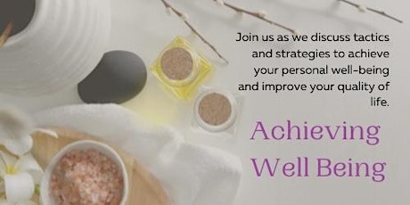 Achieving Well-Being, a free virtual support group from RPSV tickets