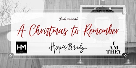 2nd Annual "A Christmas to Remember" Benefit primary image