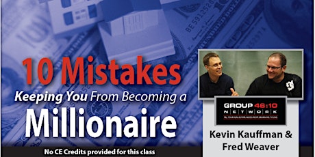 10 Mistakes Keeping You From Becoming A Millionaire Real Estate Agent primary image