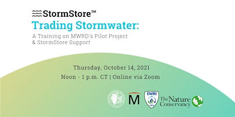 Trading Stormwater: MWRD's Pilot Project & StormStore™ Support