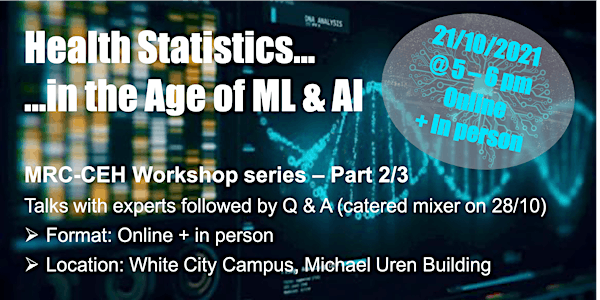 Health Statistics in the Age of ML  & AI (Part 2/3)