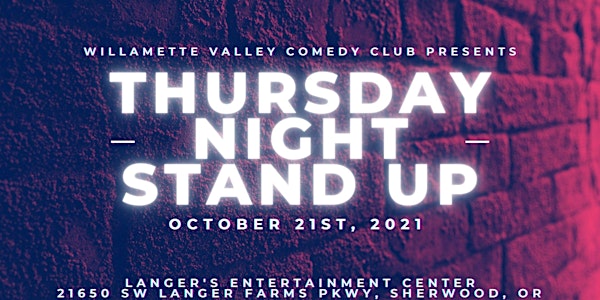 Thursday Night Stand-Up Comedy @ Langer's!