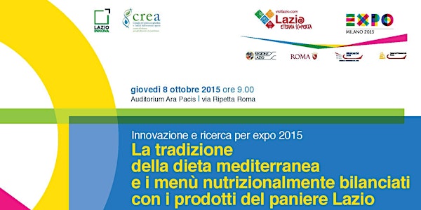 Menù nutrizionalmente bilanciato con 100 prodotti del paniere Lazio
