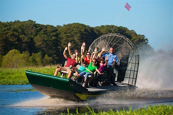 MIAMI EVERGLADES AIRBOAT RIDE HALF DAY AFTERNOON TOUR.