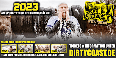 Dirty Coast™ FUN RUN 2023 / Kiel - ! NOCH NICHT FEST TERMINIERT! Tickets