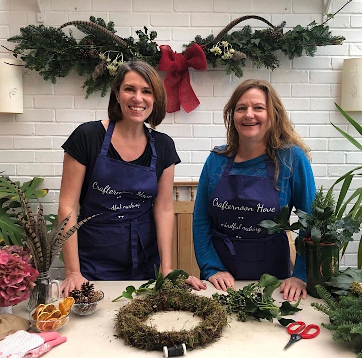 
		Christmas Wreath Making Workshops @ Crafternoon H image
