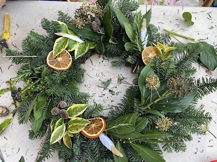 Christmas Wreath Making Workshops @ Crafternoon HQ image