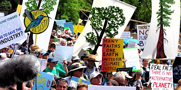 How can faith-based organisations address climate change?
