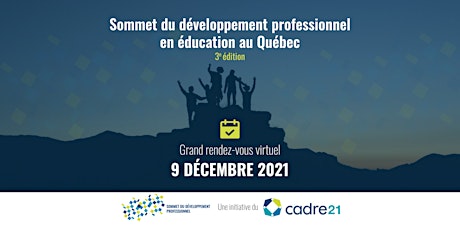 Sommet du développement professionel en éducation au Québec 2021 billets