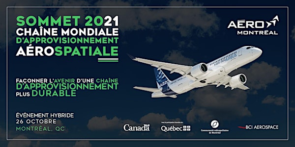 26 Octobre - Sommet 2021 Chaîne mondiale d’approvisionnement aérospatiale