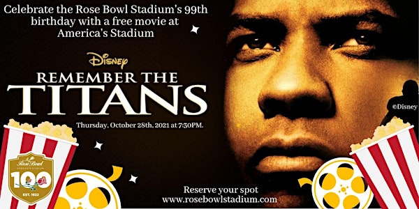 Rose Bowl Stadium's 99th Birthday Celebration