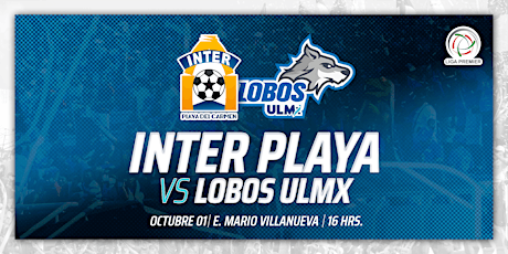 Imagen principal de Inter Playa vs Lobos ULMX