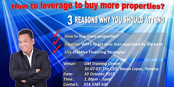 How to leverage to buy more properties