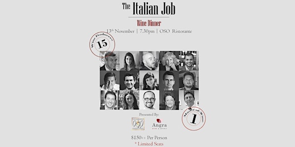 "The Italian Job" Wine Dinner