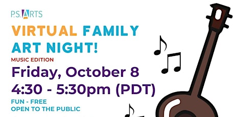 Public Family Art Night - Music Edition primary image