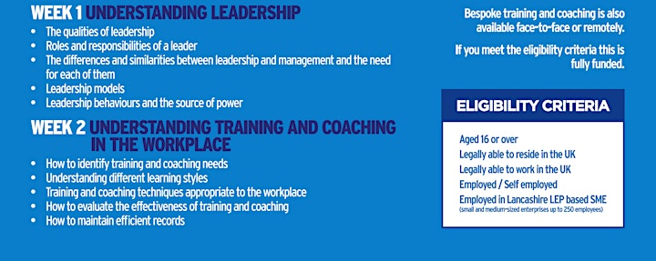 
		**FULLY FUNDED Level 3 Award in Leadership and Management image
