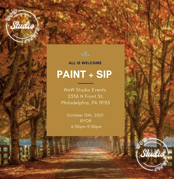 Fall Paint & Sip image