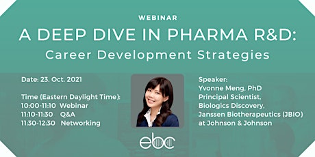 A deep dive in Pharma R&D: career development strategies