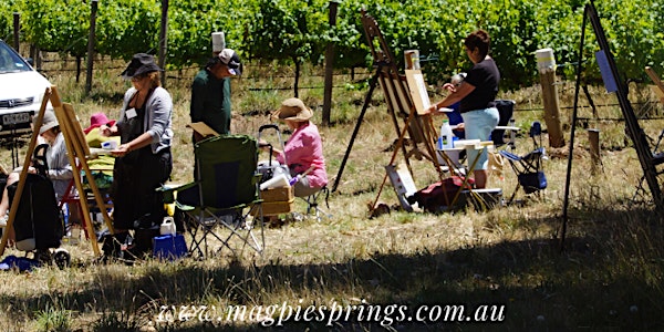 Art and Wine Sundays at Magpie Springs Vineyard
