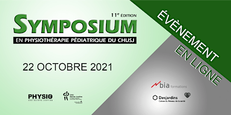 Symposium en physiothérapie pédiatrique 2021 primary image