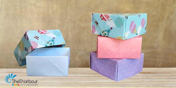 Craft @ Home: Easy Origami Boxes